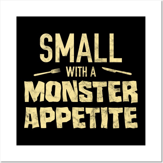 Small with a Monster Appetite Wall Art by giovanniiiii